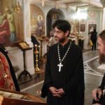 Председатель комиссии по церковному искусству, архитектуре и реставрации при епархиальном совете г. Москвы посетил кафедральный Александро-Невский собор г. Симферополя.