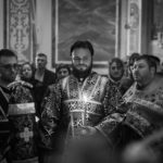 В  канун Великой Субботы епископ Бахчисарайский Каллиник совершил утреню с чином погребения Господа нашего Иисуса Христа в кафедральном Александро - Невском соборе г. Симферополя.