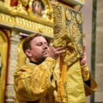 ВСЕНОЩНОЕ БДЕНИЕ В КАНУН НЕДЕЛИ О СТРАШНОМ СУДЕ В АЛЕКСАНДРО-НЕВСКОМ КАФЕДРАЛЬНОМ СОБОРЕ Г. СИМФЕРОПОЛЯ.
