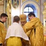 ЕПИСКОП ЯЛТИНСКИЙ НЕСТОР ВОЗГЛАВИЛ ЛИТУРГИЮ В ДЕНЬ ПАМЯТИ ПРАВЕДНОГО ИОАННА КРОНШТАДТСКОГО В КАФЕДРАЛЬНОМ АЛЕКСАНДРО-НЕВСКОМ СОБОРЕ Г. СИМФЕРОПОЛЯ.
