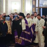 НОЧНОЕ РОЖДЕСТВЕНСКОЕ БОГОСЛУЖЕНИЕ ВОЗГЛАВИЛ ЕПИСКОП БАХЧИСАРАЙСКИЙ КАЛЛИНИК В КАФЕДРАЛЬНОМ СОБОРЕ СВЯТОГО БЛАГОВЕРНОГО КНЯЗЯ АЛЕКСАНДРА НЕВСКОГО Г. СИМФЕРОПОЛЯ.