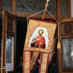 В  канун Великой Субботы епископ Бахчисарайский Каллиник совершил утреню с чином погребения Господа нашего Иисуса Христа в кафедральном Александро - Невском соборе г. Симферополя.