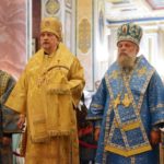 Высокопреосвященнейший Митрофан, Митрополит Мурманский и Мончегорский возглавил праздничную Божественную литургию в кафедральном соборе святого благоверного князя Александра Невского г. Симферополя в праздник Рождества Пресвятой Владычицы нашей Богородицы