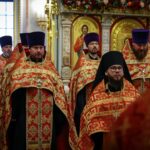 Воскресные богослужения в Неделю 3-ю по Пасхе, святых жен-мироносиц в Александро-Невском кафедральном соборе