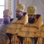 Митрополит Симферопольский и Крымский Тихон возглавил Божественную литургию в кафедральном Александро-Невском соборе г. Симферополя в день памяти Корсунской иконы Божией Материй.