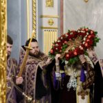 В канун Недели Крестопоклонной Митрополит Лазарь совершил всенощное бдение в кафедральном  Александро-Невском соборе г. Симферополя.