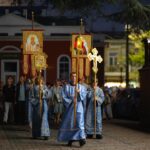 Праздничные богослужения в Александро-Невском кафедральном соборе в праздник Успения Пресвятой Владычицы нашей Богородицы и Приснодевы Марии