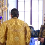 Высокопреосвященнейший Митрофан, Митрополит Мурманский и Мончегорский возглавил праздничную Божественную литургию в кафедральном соборе святого благоверного князя Александра Невского г. Симферополя в праздник Рождества Пресвятой Владычицы нашей Богородицы