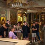 В День Святого Духа, Александро-Невский кафедральный собор  посетили школьники из Луганской Народной республики и Херсонской области
