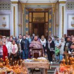 Богослужение в субботу 4-й седмицы Великого поста в кафедральном Александро-Невском соборе.