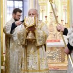 В праздник Обрезания Господня епископ Ялтинский Нестор возглавил Литургию в кафедральном соборе святого благоверного князя Александра Невского г. Симферополя.