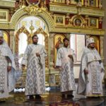В ПРАЗДНИК ПРЕОБРАЖЕНИЯ ГОСПОДНЯ МИТРОПОЛИТ СИМФЕРОПОЛЬСКИЙ И КРЫМСКИЙ ЛАЗАРЬ ВОЗГЛАВИЛ ПРАЗДНИЧНУЮ БОЖЕСТВЕННУЮ ЛИТУРГИЮ В АЛЕКСАНДРО-НЕВСКОМ КАФЕДРАЛЬНОМ СОБОРЕ Г. СИМФЕРОПОЛЯ