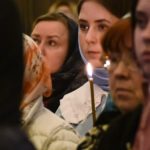 В Рождественскую ночь Митрополит Тихон возглавил праздничную Божественную литургию в кафедральном Александро-Невском соборе.