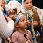 Божественная литургия в праздник Рождества Господа и Спаса нашего Иисуса Христа в кафедральном Александро-Невском соборе.