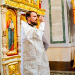 Литургия в кафедральном Александро-Невском соборе в день празднования Вознесения Господня