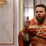 Ночная Божественная литургия в кафедральном соборе святого благоверного князя Александра Невского г. Симферополя.