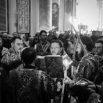 В  канун Великой Субботы епископ Бахчисарайский Каллиник совершил утреню с чином погребения Господа нашего Иисуса Христа в кафедральном Александро - Невском соборе г. Симферополя.