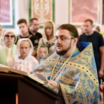 Молебен для учащих и учащихся перед началом учебного года в кафедральном Свято-Александро-Невском соборе г. Симферополя.