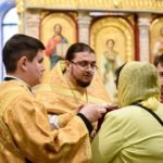 В НЕДЕЛЮ 2-Ю ПО ПЯТИДЕСЯТНИЦЕ ЕПИСКОП БАХЧИСАРАЙСКИЙ КАЛЛИНИК СОВЕРШИЛ БОЖЕСТВЕННУЮ ЛИТУРГИЮ В КАФЕДРАЛЬНОМ СОБОРЕ СВЯТОГО БЛАГОВЕРНОГО КНЯЗЯ  Г. СИМФЕРОПОЛЯ