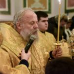 Всенощное бдение в кафедральном Александро-Невском соборе г. Симферополя на кануне дня памяти святителя Спиридона, епископа  Тримифунтского чудотворца
