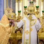 В НЕДЕЛЮ 2-Ю ПО ПЯТИДЕСЯТНИЦЕ ЕПИСКОП БАХЧИСАРАЙСКИЙ КАЛЛИНИК СОВЕРШИЛ БОЖЕСТВЕННУЮ ЛИТУРГИЮ В КАФЕДРАЛЬНОМ СОБОРЕ СВЯТОГО БЛАГОВЕРНОГО КНЯЗЯ  Г. СИМФЕРОПОЛЯ