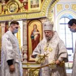 В ПРАЗДНИК РОЖДЕСТВА ХРИСТОВА МИТРОПОЛИТ СИМФЕРОПОЛЬСКИЙ И КРЫМСКИЙ ЛАЗАРЬ ВОЗГЛАВИЛ БОЖЕСТВЕННУЮ ЛИТУРГИЮ В  СВЯТО-АЛЕКСАНДРО-НЕВСКОМ КАФЕДРАЛЬНОМ СОБОРЕ Г. СИМФЕРОПОЛЯ.