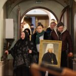 В Александро-Невском кафедральном соборе была совершена заупокойная лития по новопреставленному митрополиту Лазарю (Швец)