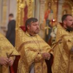 Воскресное богослужение в Александро-Невском кафедральном соборе в Неделю 26-ю по Пятидесятнице