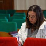 Занятия с учащимися библейско-богословских курсов в актовом зале здания Симферопольской и Крымской епархии