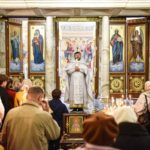 ЛАЗАРЕВА СУББОТА. БОГОСЛУЖЕНИЕ В КАФЕДРАЛЬНОМ АЛЕКСАНДРО-НЕВСКОМ СОБОРЕ Г. СИМФЕРОПОЛЯ