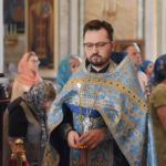 Утреня с чином Погребения Плащаницы Пресвятой Богородицы в кафедральном соборе святого благоверного князя Александра Невского г. Симферополя.