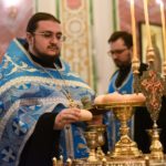 Всенощное бдение в канун праздника Введения во храм Пресвятой Владычицы нашей Богородицы и Приснодевы Марии.