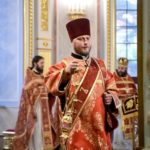В ДЕНЬ ПАМЯТИ СВЯТЫХ РАВНОАПОСТОЛЬНЫХ КИРИЛЛА И МЕФОДИЯ ЕПИСКОП ЯЛТИНСКИЙ НЕСТОР СОВЕРШИЛ БОЖЕСТВЕННУЮ ЛИТУРГИЮ В КАФЕДРАЛЬНОМ АЛЕКСАНДРО-НЕВСКОМ СОБОРЕ Г. СИМФЕРОПОЛЯ.
