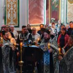 Утреня с чтением 12-ти Страстных Евангелий в кафедральном Свято-Александро-Невском соборе.