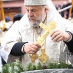 В ПРАЗДНИК КРЕЩЕНИЯ ГОСПОДНЯ МИТРОПОЛИТ СИМФЕРОПОЛЬСКИЙ И КРЫМСКИЙ ЛАЗАРЬ ВОЗГЛАВИЛ БОЖЕСТВЕННУЮ ЛИТУРГИЮ В СВЯТО-АЛЕКСАНДРО-НЕВСКОМ КАФЕДРАЛЬНОМ СОБОРЕ Г. СИМФЕРОПОЛЯ.