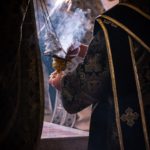 Первая в этом году Литургия Преждеосвященных Даров в Свято-Александро-Невском кафедральном соборе.