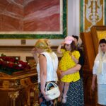 Богослужение в канун Происхождения Честных Древ Животворящего Креста Господня в кафедральном Александро-Невском соборе