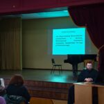Прошли занятия с учащимися библейско-богословских курсов в актовом зале здания Симферопольской и Крымской епархии
