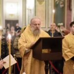 Всенощное бдение в кафедральном Александро-Невском соборе г. Симферополя на кануне дня памяти святителя Спиридона, епископа  Тримифунтского чудотворца