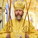 Преосвященный Евфимий, епископ Луховицкий возглавил Литургию в Неделю 16-ю по Пятидесятниц  в кафедральном Свято-Александро-Невском соборе г. Симферополя.