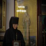 Митрополит Викентий совершил Божественную литургию в Свято-Троицком женском монастыре города Симферополя