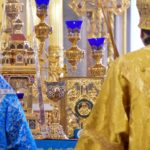 Высокопреосвященнейший Митрофан, Митрополит Мурманский и Мончегорский возглавил праздничную Божественную литургию в кафедральном соборе святого благоверного князя Александра Невского г. Симферополя в праздник Рождества Пресвятой Владычицы нашей Богородицы