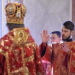 В праздник Всемирного Воздвижения Честного и Животворящего Креста Господня, Глава Крымской Митрополии, Высокопреосвященнейший Митрополит Симферопольский и Крымский Лазарь, возглавил Божественную литургию в кафедральном Свято-Александро-Невском соборе г. С