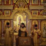 Воскресные богослужения в Александро-Невском кафедральном соборе в Неделю 23-ю по Пятидесятнице