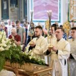 В НЕДЕЛЮ 10-Ю ПО ПЯТИДЕСЯТНИЦЕ ПРЕОСВЯЩЕННЫЙ КАЛЛИНИК, ЕПИСКОП БАХЧИСАРАЙСКИЙ СОВЕРШИЛ БОЖЕСТВЕННУЮ ЛИТУРГИЮ В КАФЕДРАЛЬНОМ СВЯТО-АЛЕКСАНДРО-НЕВСКОМ СОБОРЕ Г.СИМФЕРОПОЛЯ.