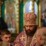 Праздничные богослужения в Свято-Троицком женском монастыре г. Симферополя в день 30-летия обретения мощей святителя Луки исповедника, архиепископа Симферопольского и Крымского