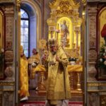 Митрополит Симферопольский и Крымский Тихон возглавил Божественную литургию престольного праздника в Александро-Невском кафедральном соборе г. Симферополя