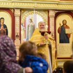 Божественная литургия в Неделю 26-ю по Пятидесятнице в кафедральном Свято-Александро-Невском соборе.