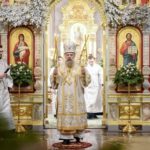 В праздник Обрезания Господня епископ Ялтинский Нестор возглавил Литургию в кафедральном соборе святого благоверного князя Александра Невского г. Симферополя.