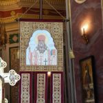 В праздник Происхождения Честных Древ Животворящего Креста Господня  епископ Нестор совершил малое освящение воды и освятил мед в кафедральном Александро-Невском соборе г. Симферополя.